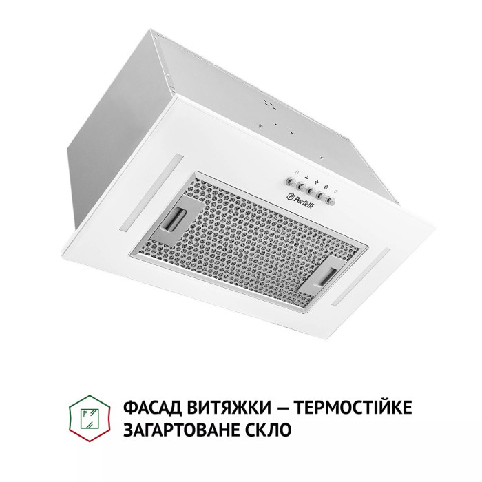 Витяжка Perfelli BI 5684 WH 1000 LED