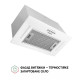Витяжка Perfelli BI 5684 WH 1000 LED