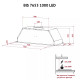 Витяжка Perfelli BIS 7653 BL 1000 LED