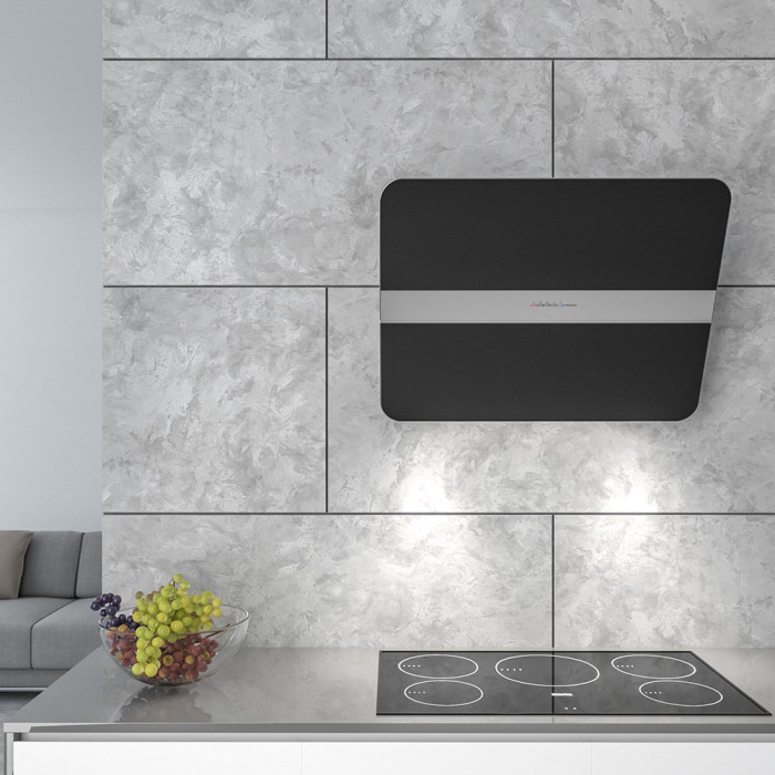 Витяжка Falmec FLIPPER 85 Black SATIN Glass (800) CFPN85.E0P2#ZZZQ491F