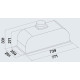 Витяжка Falmec GRUPPO INCASSO PLUS 70 BLACK (800) CGIW70.E26P2#EUN490F