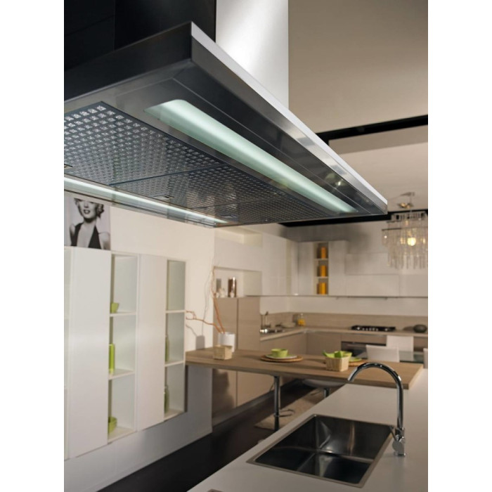 Витяжка Falmec LUMEN Isola 90 Stainless steel (800) CLUI90.E0P1#NEUI491F