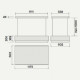 Витяжка Falmec LEVANTE Isola 120 Brushed Stainless Steel (600) CLVI20.E0P7#ZZZ7461F