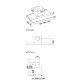 Витяжка Falmec MOVE 60 White Glass (800) CMKN60.E0P2#ZZZF490F