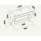 Витяжка Falmec QUASAR 120 White Glass (800) CQPN20.E0P2#ZZZF491F