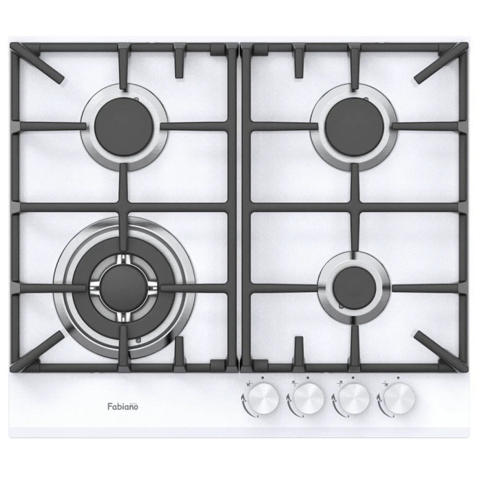 Варильна поверхня Fabiano FHG 1044 VGHT2 White Glass