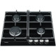 Варильна поверхня Fabiano FHG 1244 VGH Black Glass