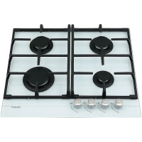 Варильна поверхня Fabiano FHG 1244 VGH White Glass