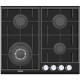 Варильна поверхня Fabiano FHG 8244 VGHT Black Glass