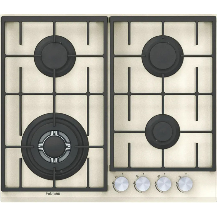 Варильна поверхня Fabiano FHG 8244 VGHT Cream Glass