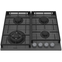 Варильна поверхня Fabiano FHG 8244 VGHT Titanium Glass