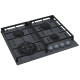 Варильна поверхня Fabiano FHG 8244 VGHT Titanium Glass