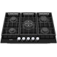 Варильна поверхня Fabiano FHG 8255 VGHT Black Glass