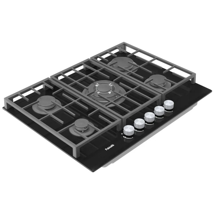 Варильна поверхня Fabiano FHG 8255 VGHT Black Glass
