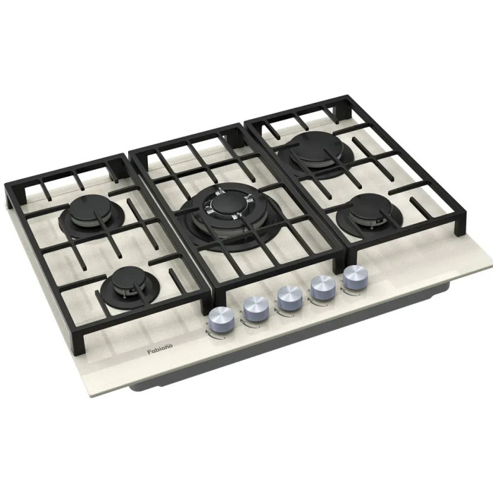 Варильна поверхня Fabiano FHG 8255 VGHT Cream Glass