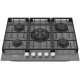 Варильна поверхня Fabiano FHG 8255 VGHT Titanium Glass