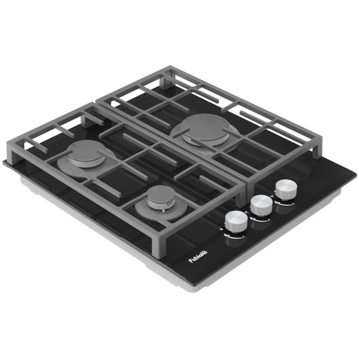 Варильна поверхня Fabiano FHG 8453 VGH Black Glass