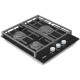 Варильна поверхня Fabiano FHG 8453 VGH Black Glass