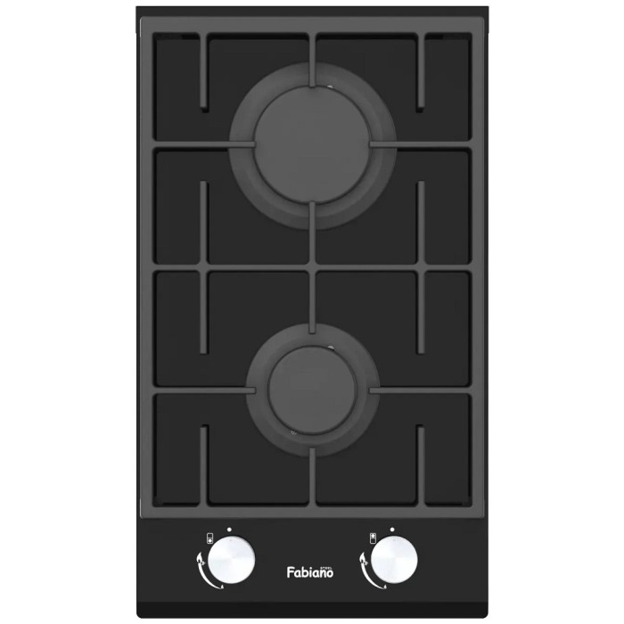 Варильна поверхня Fabiano FHG 862 VGH Black Glass
