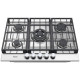 Варильна поверхня Fabiano FHG 8655 VGHT Inox