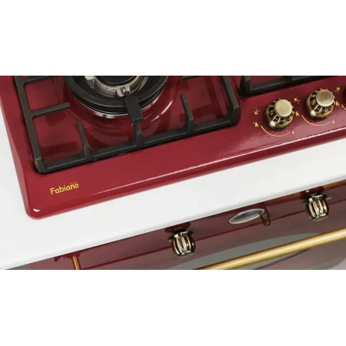 Варильна поверхня Fabiano FHGR 2744 VGHT Burgundy