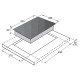 Варильна поверхня Fabiano FIH 3350 Black