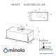 Витяжка Minola HBI 6673 BL GLASS 1000 LED Line