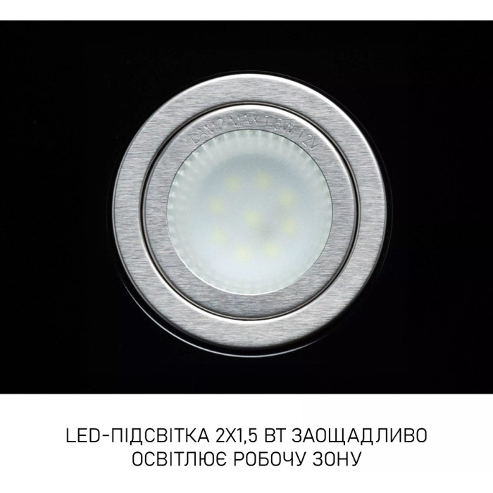 Витяжка Minola HVS 6612 BL 1000 LED