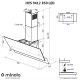 Витяжка Minola HVS 9412 BL 850 LED