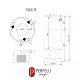 Витяжка Perfelli ISOLA 35 INOX SILENZIO