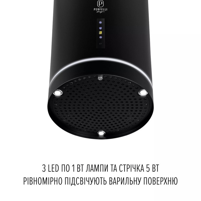 Витяжка Perfelli ISOLA 35 NERO SILENZIO