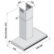 Витяжка Fabiano Linea 90 Inox Silence+