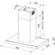 Витяжка Franke Mythos FCR 925 I BK XS