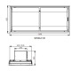 Витяжка Falmec NUVOLA LED 140 Stainless steel (1000)