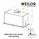 Витяжка Weilor PBSR 62301 FULL GLASS WH 1100 LED Strip