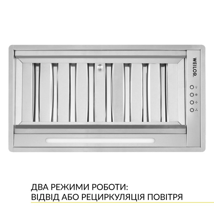 Витяжка Weilor PPE 5265 SS 1250 LED Strip