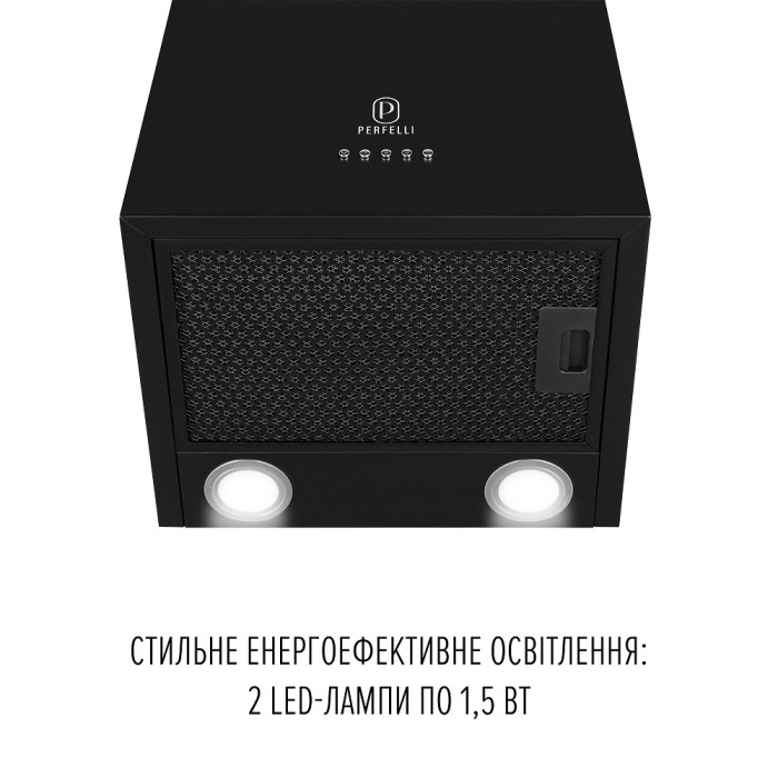 Витяжка Perfelli PRIMO 36PEB NERO