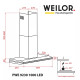 Витяжка Weilor PWE 9230 SS 1000 LED