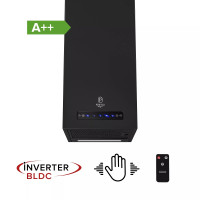 Витяжка Perfelli QUADRO 36 NERO SILENZIO