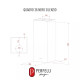 Витяжка Perfelli QUADRO 36 NERO SILENZIO