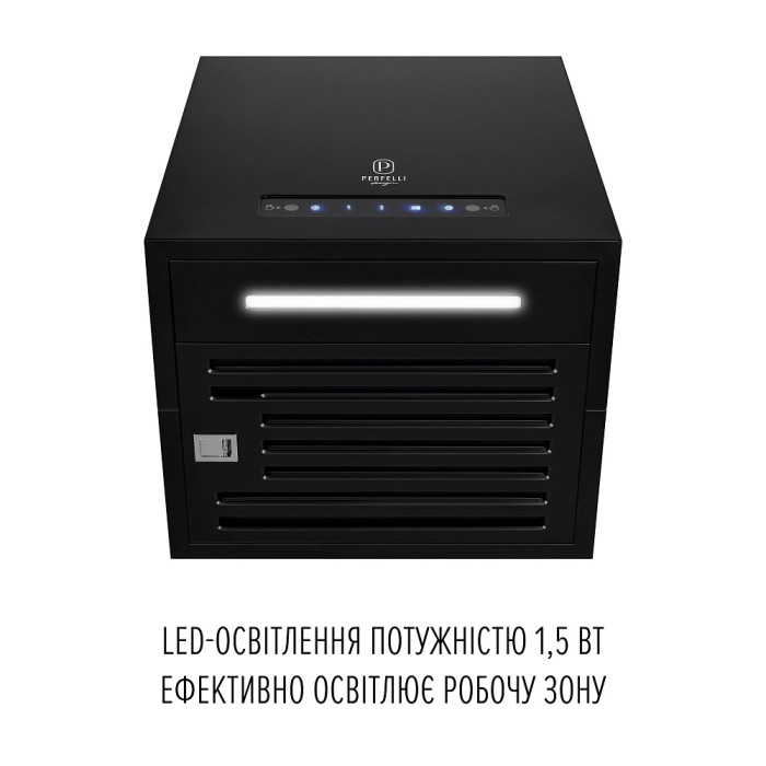 Витяжка Perfelli QUATTRO 41 NERO SILENZIO