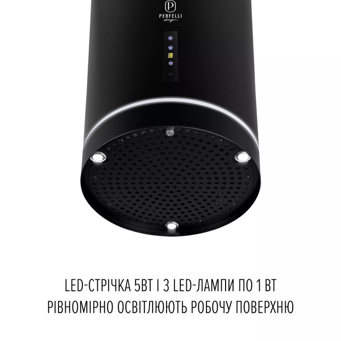 Витяжка Perfelli RICCO 35 NERO SILENZIO