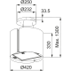 Витяжка Franke Smart FSMS F42 WH MATT
