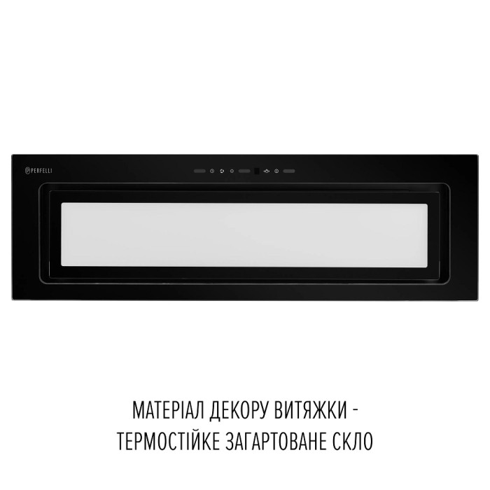 Витяжка Perfelli VISION 9 NERO SILENZIO