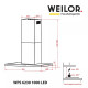 Витяжка Weilor WPS 6230 BL 1000 LED